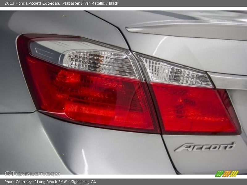 Alabaster Silver Metallic / Black 2013 Honda Accord EX Sedan