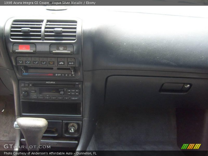 Vogue Silver Metallic / Ebony 1998 Acura Integra GS Coupe