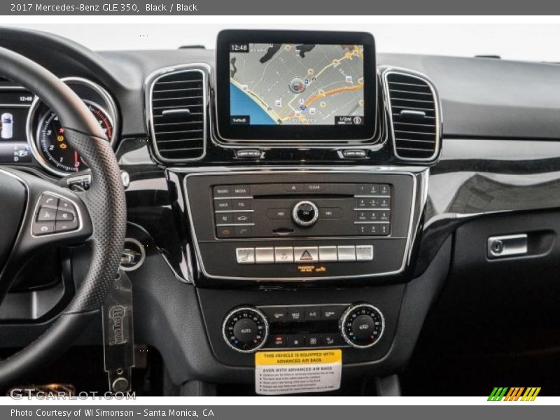 Black / Black 2017 Mercedes-Benz GLE 350