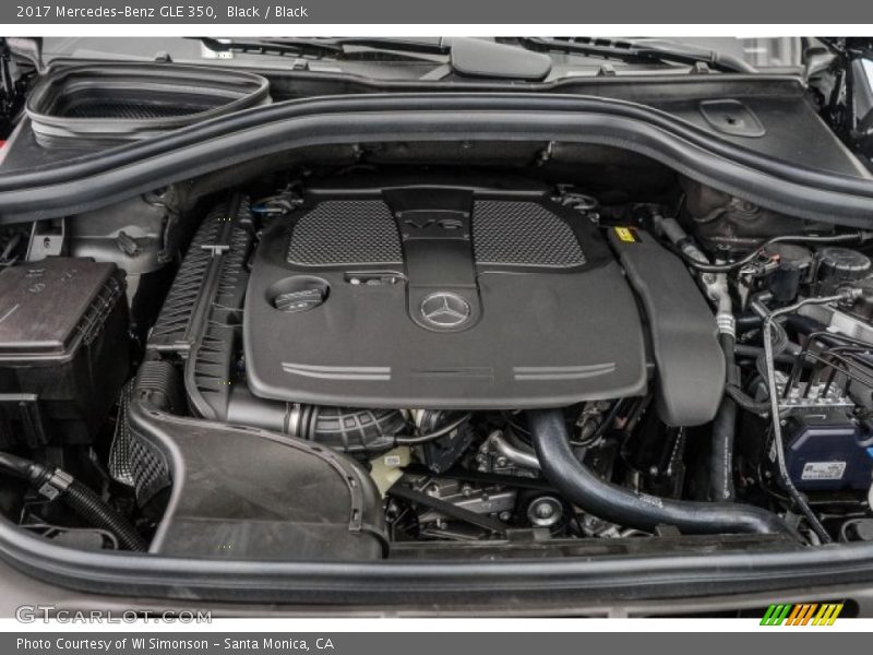Black / Black 2017 Mercedes-Benz GLE 350