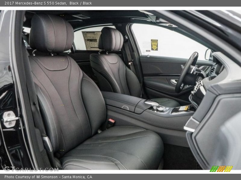 Black / Black 2017 Mercedes-Benz S 550 Sedan