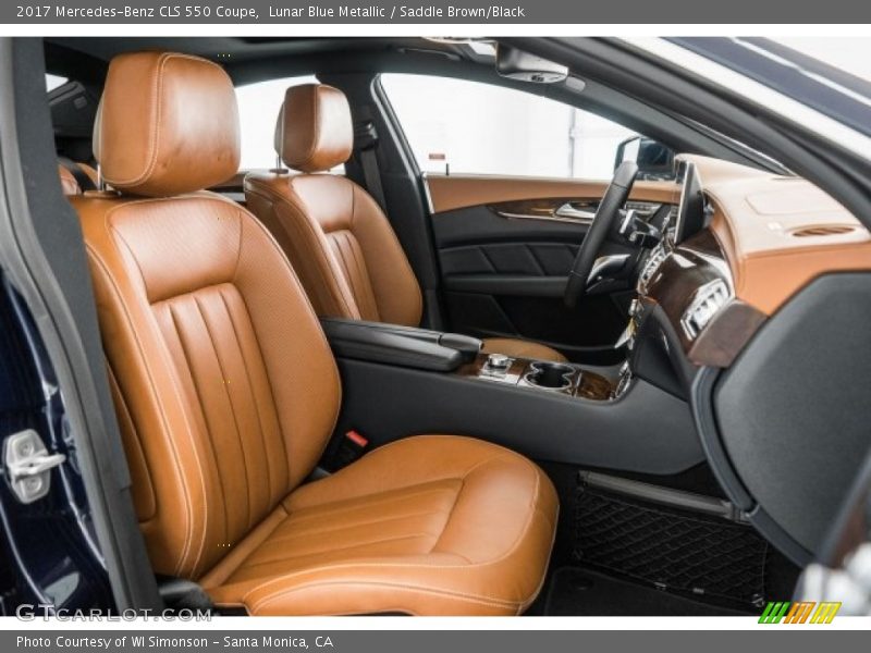  2017 CLS 550 Coupe Saddle Brown/Black Interior