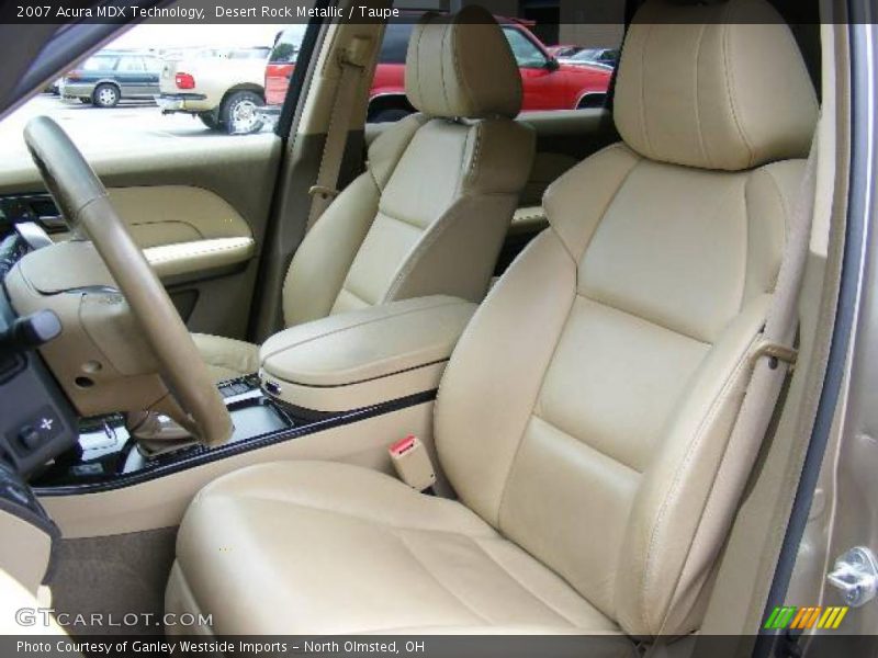 Desert Rock Metallic / Taupe 2007 Acura MDX Technology