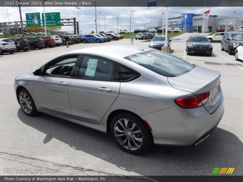 Billet Silver Metallic / Black 2015 Chrysler 200 S