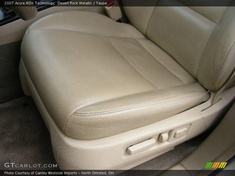 Desert Rock Metallic / Taupe 2007 Acura MDX Technology