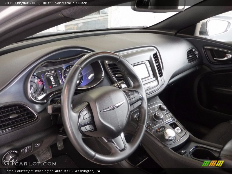 Billet Silver Metallic / Black 2015 Chrysler 200 S