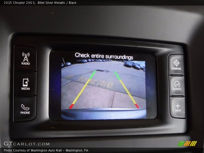 Billet Silver Metallic / Black 2015 Chrysler 200 S
