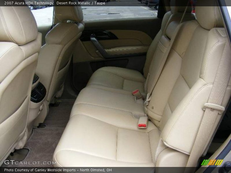 Desert Rock Metallic / Taupe 2007 Acura MDX Technology
