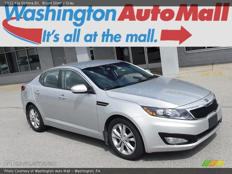 Bright Silver / Gray 2012 Kia Optima EX