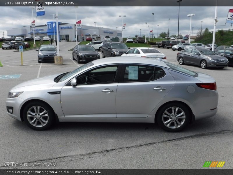 Bright Silver / Gray 2012 Kia Optima EX