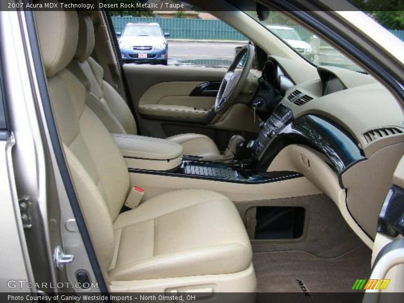 Desert Rock Metallic / Taupe 2007 Acura MDX Technology