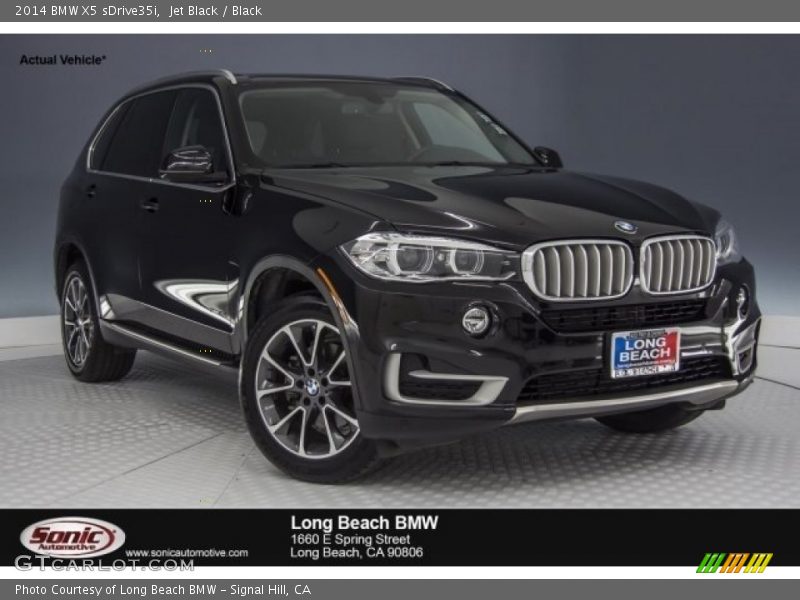 Jet Black / Black 2014 BMW X5 sDrive35i