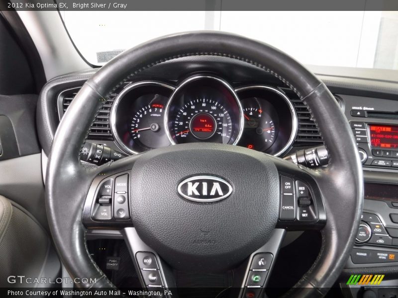 Bright Silver / Gray 2012 Kia Optima EX