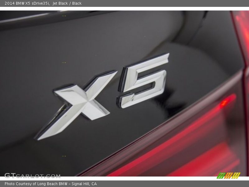 Jet Black / Black 2014 BMW X5 sDrive35i