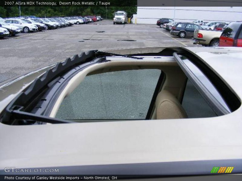 Desert Rock Metallic / Taupe 2007 Acura MDX Technology