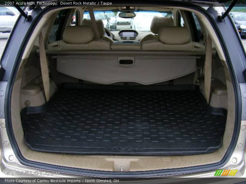 Desert Rock Metallic / Taupe 2007 Acura MDX Technology