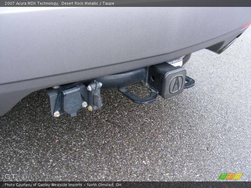 Desert Rock Metallic / Taupe 2007 Acura MDX Technology