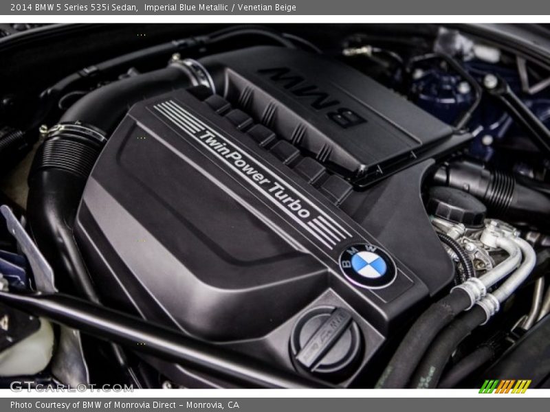  2014 5 Series 535i Sedan Engine - 3.0 Liter DI TwinPower Turbocharged DOHC 24-Valve VVT Inline 6 Cylinder