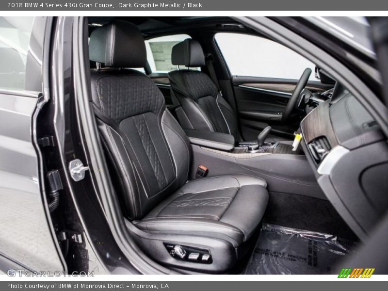  2018 4 Series 430i Gran Coupe Black Interior
