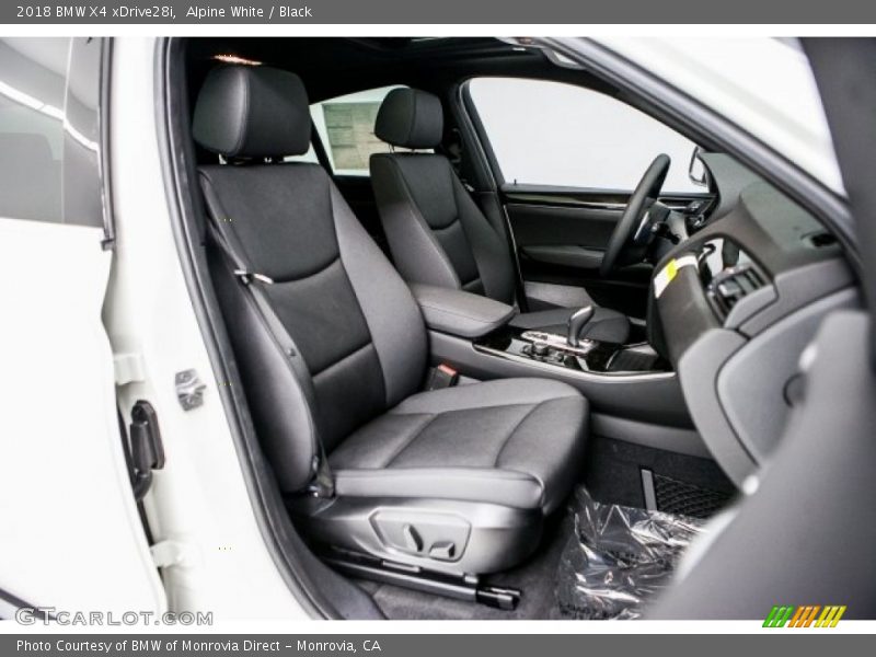  2018 X4 xDrive28i Black Interior