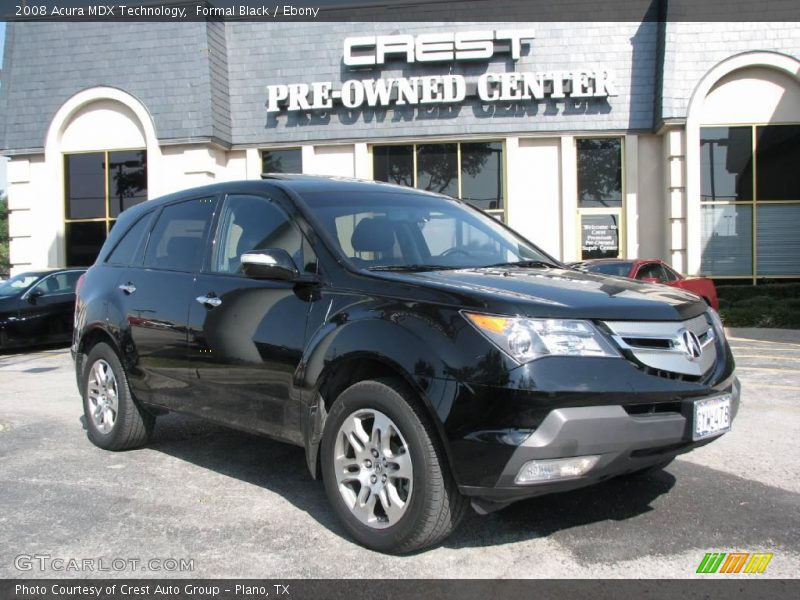 Formal Black / Ebony 2008 Acura MDX Technology