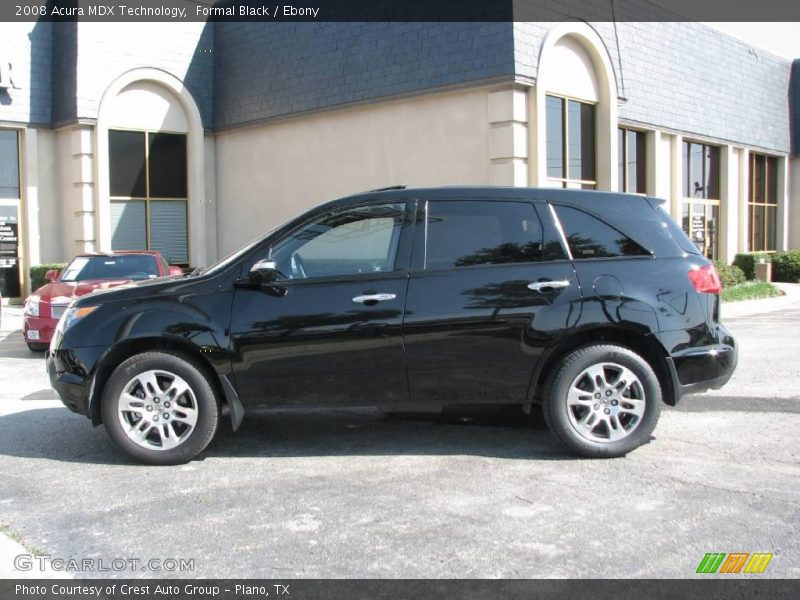 Formal Black / Ebony 2008 Acura MDX Technology