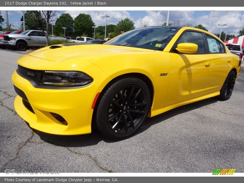 Yellow Jacket / Black 2017 Dodge Charger Daytona 392