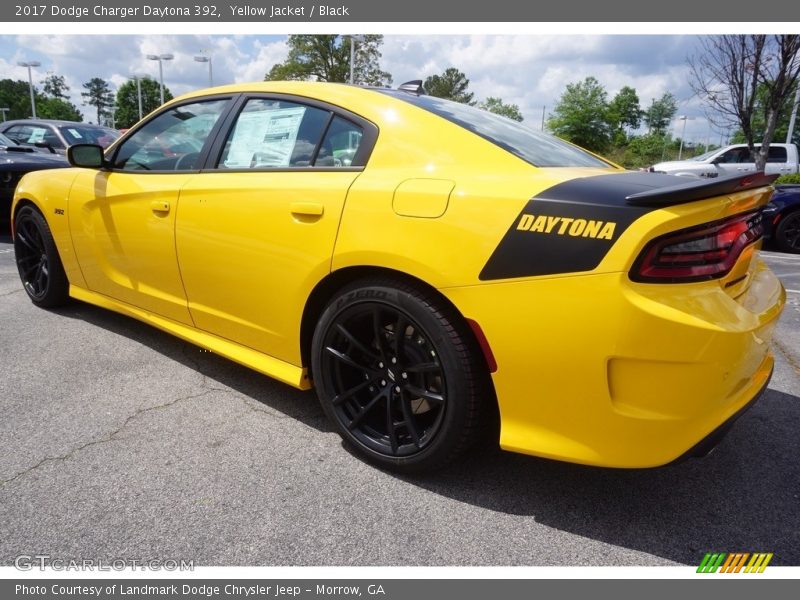 Yellow Jacket / Black 2017 Dodge Charger Daytona 392
