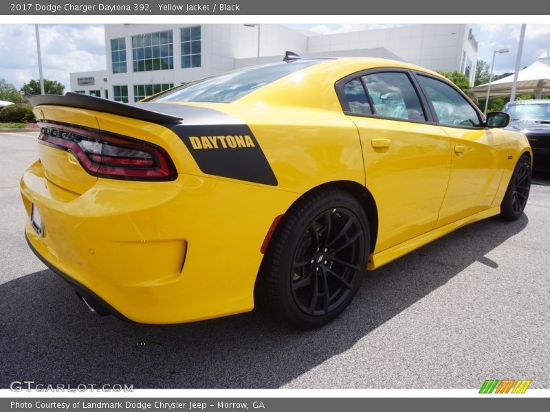 Yellow Jacket / Black 2017 Dodge Charger Daytona 392