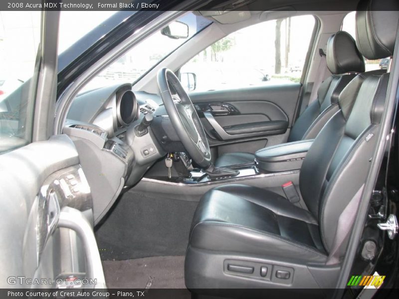 Formal Black / Ebony 2008 Acura MDX Technology