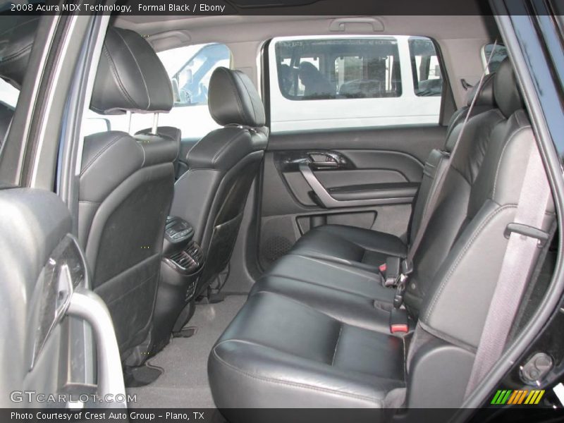 Formal Black / Ebony 2008 Acura MDX Technology