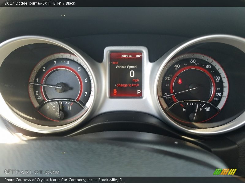 Billet / Black 2017 Dodge Journey SXT