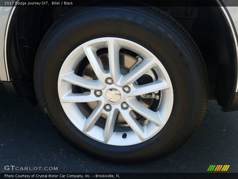 Billet / Black 2017 Dodge Journey SXT