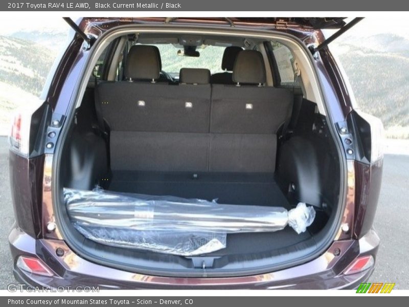 Black Current Metallic / Black 2017 Toyota RAV4 LE AWD
