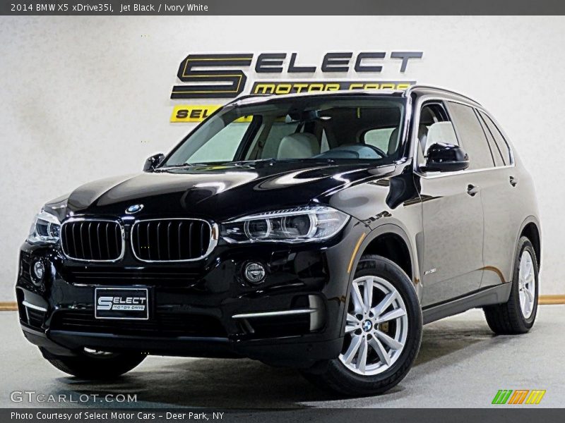 Jet Black / Ivory White 2014 BMW X5 xDrive35i