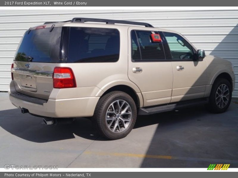 White Gold / Ebony 2017 Ford Expedition XLT