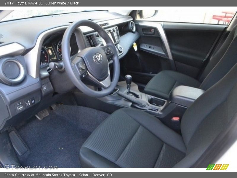  2017 RAV4 LE Black Interior