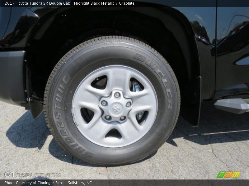 Midnight Black Metallic / Graphite 2017 Toyota Tundra SR Double Cab