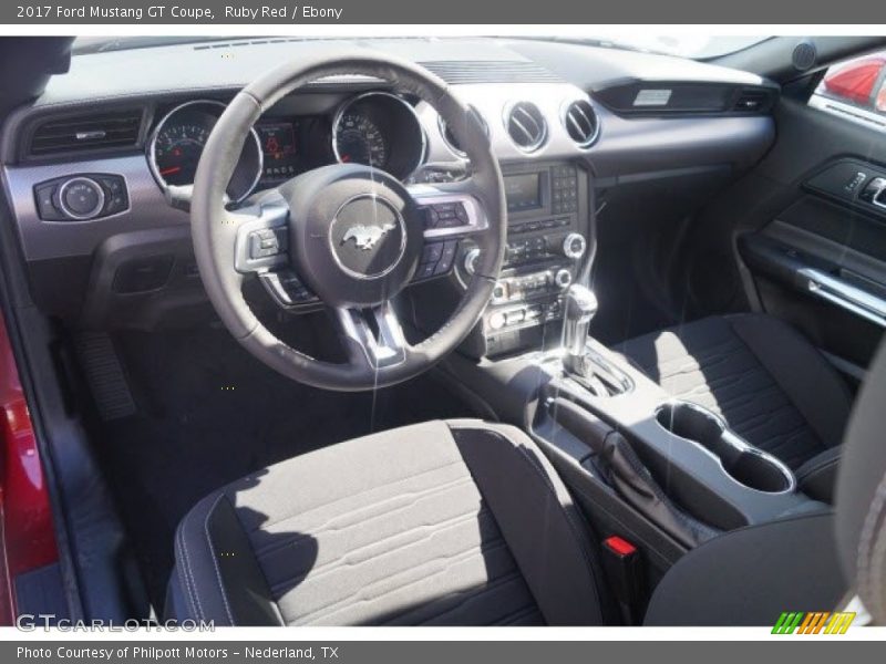 Ruby Red / Ebony 2017 Ford Mustang GT Coupe