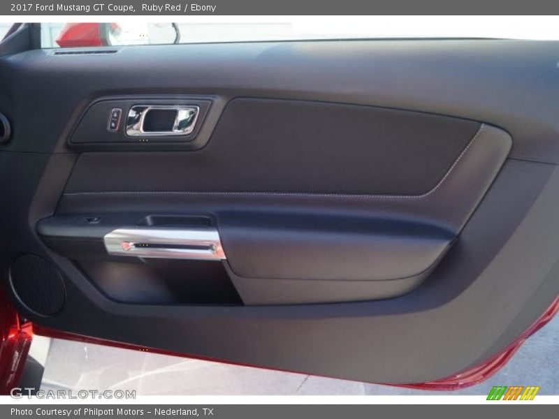 Ruby Red / Ebony 2017 Ford Mustang GT Coupe