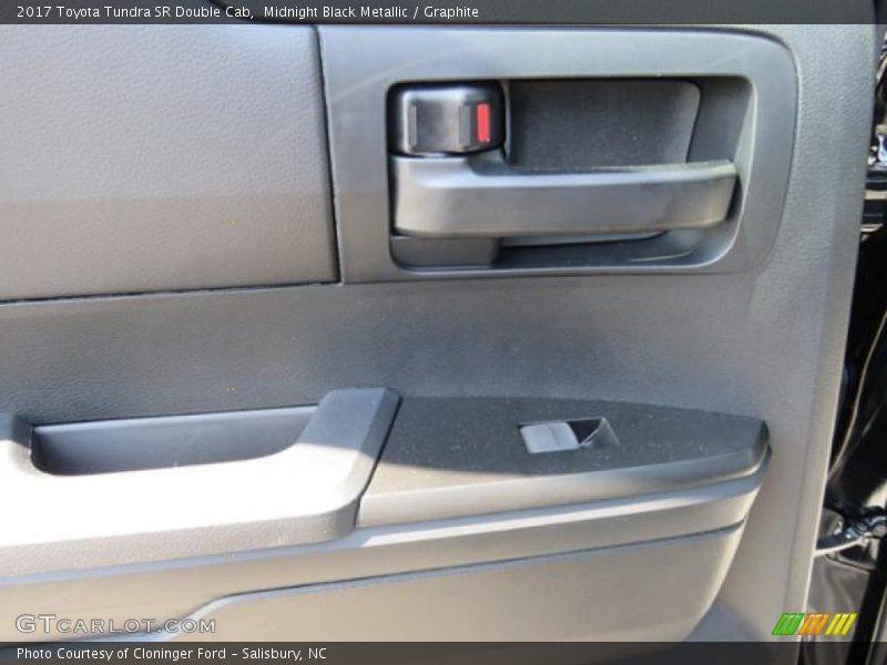 Midnight Black Metallic / Graphite 2017 Toyota Tundra SR Double Cab