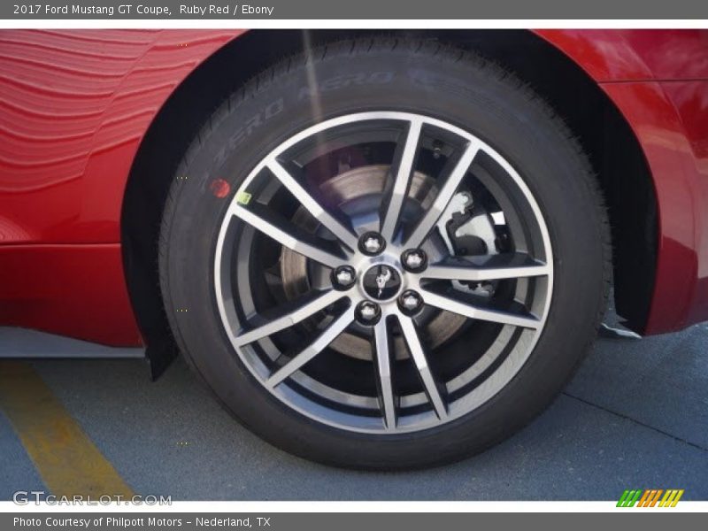 Ruby Red / Ebony 2017 Ford Mustang GT Coupe