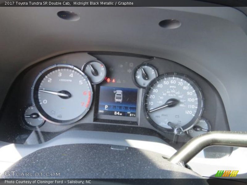 Midnight Black Metallic / Graphite 2017 Toyota Tundra SR Double Cab