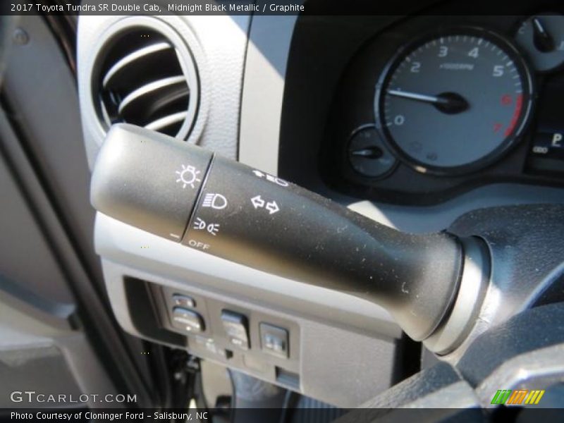 Midnight Black Metallic / Graphite 2017 Toyota Tundra SR Double Cab