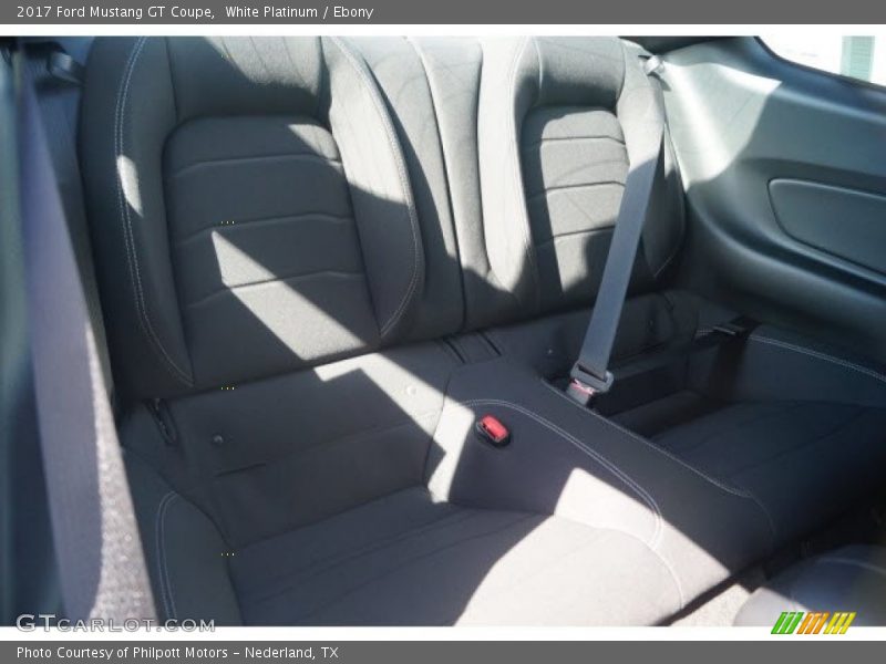 White Platinum / Ebony 2017 Ford Mustang GT Coupe