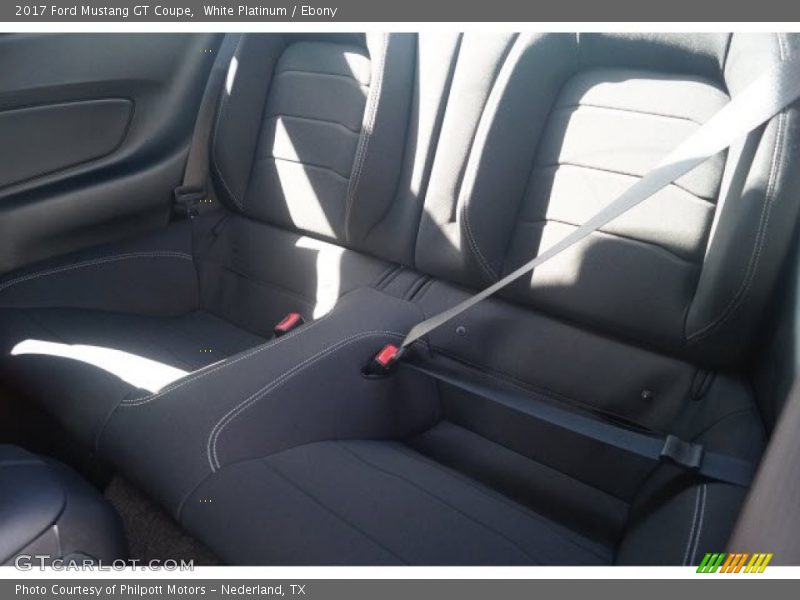 White Platinum / Ebony 2017 Ford Mustang GT Coupe
