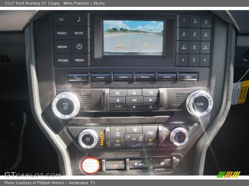 White Platinum / Ebony 2017 Ford Mustang GT Coupe