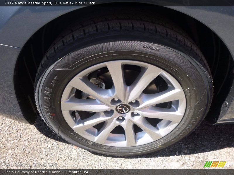 Blue Reflex Mica / Black 2017 Mazda Mazda6 Sport