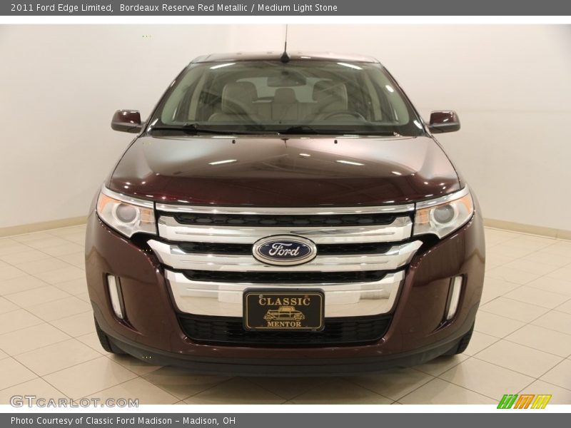 Bordeaux Reserve Red Metallic / Medium Light Stone 2011 Ford Edge Limited