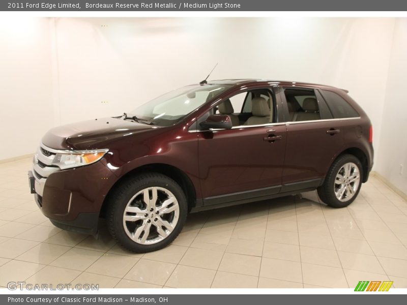 Bordeaux Reserve Red Metallic / Medium Light Stone 2011 Ford Edge Limited